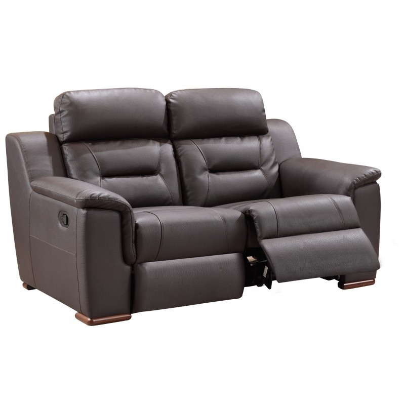 9408 - Brown Loveseat