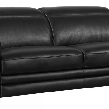 692 - Black Sofa