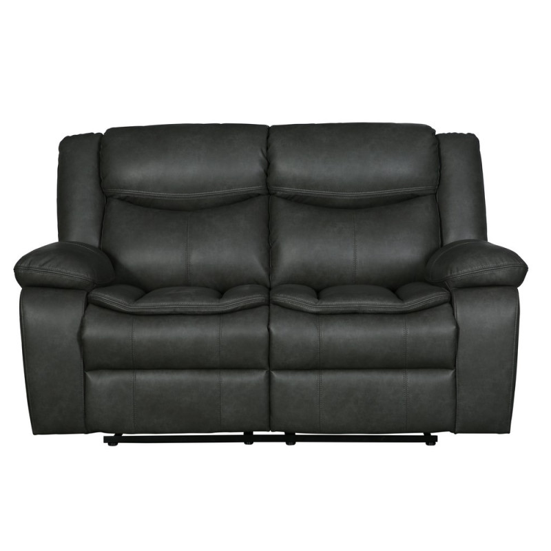6967 - Gray Loveseat