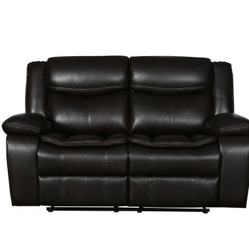 6967 - Brown Loveseat