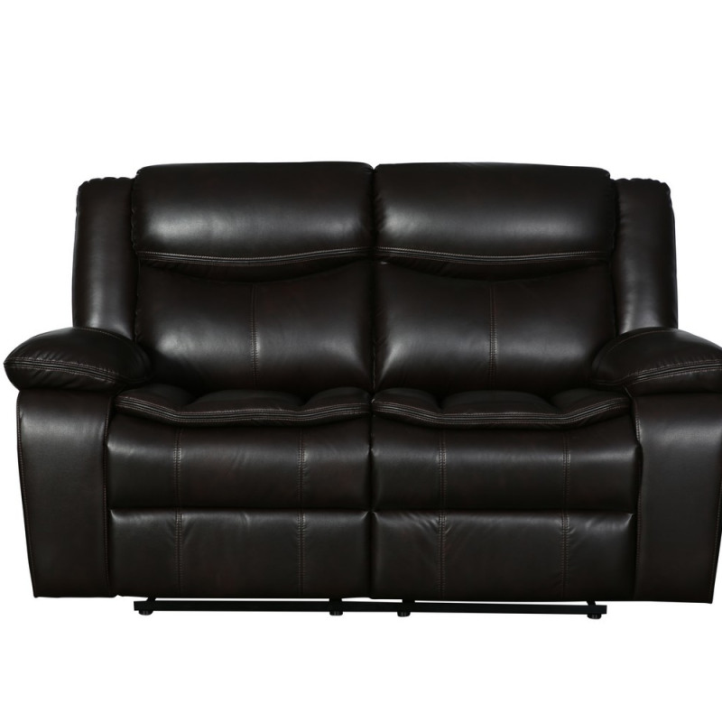 6967 - Brown Loveseat