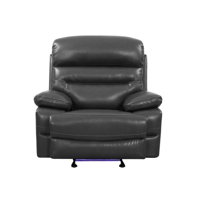 9442 - Gray Power Reclining Chair