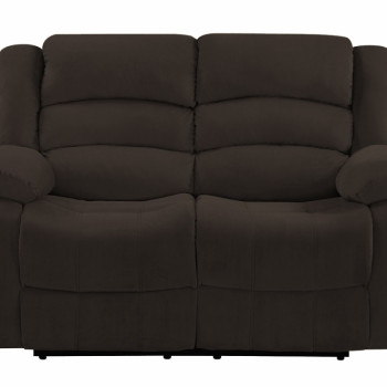 9824 - Brown Loveseat