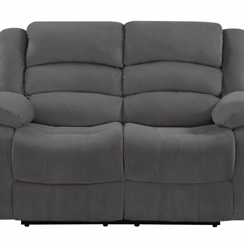9824 - Gray Loveseat
