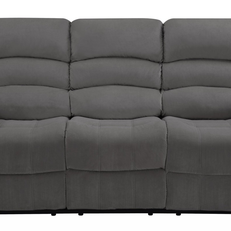 9824 - Gray Sofa