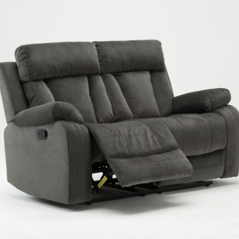 9760 - Gray Loveseat