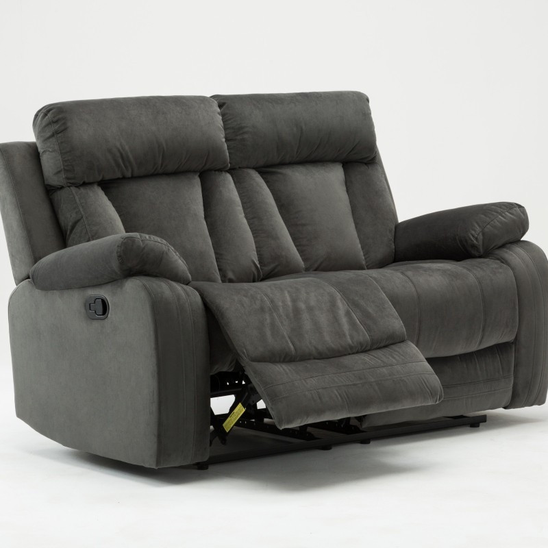 9760 - Gray Loveseat