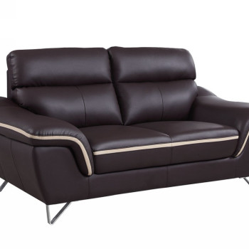 168 - Brown Loveseat