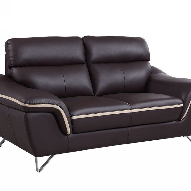 168 - Brown Loveseat