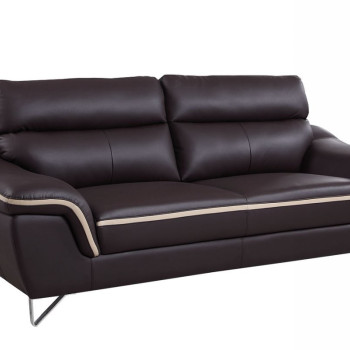 168 - Brown Sofa