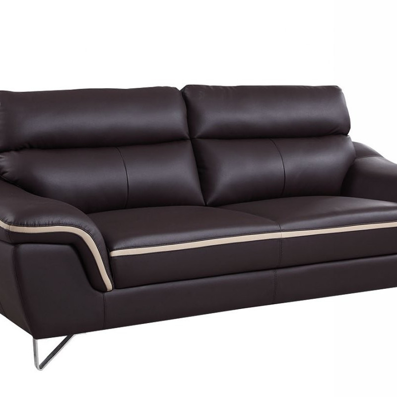 168 - Brown Sofa