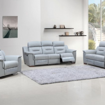 9408 - Gray 2PC SETS Sofa + Loveseat 