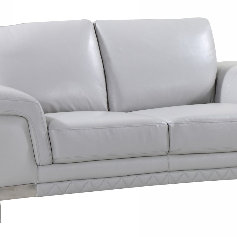 411 - Light Gray Loveseat