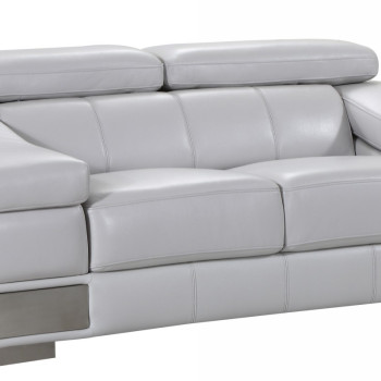 415 - Light Gray Loveseat