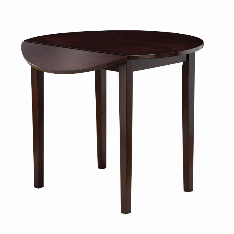 102888 Lavon Oval Counter Height Table Espresso