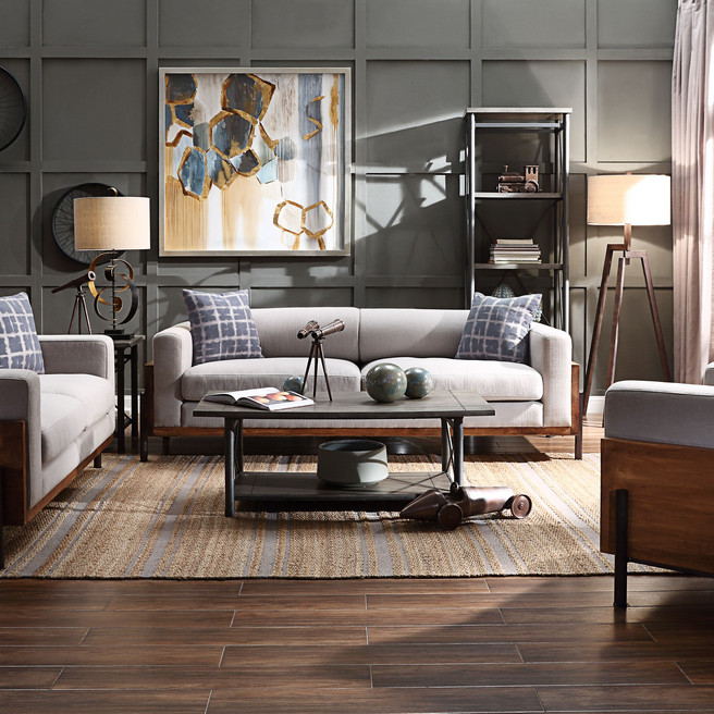 54890-2PC 2PC SETS Pelton Sofa + Loveseat