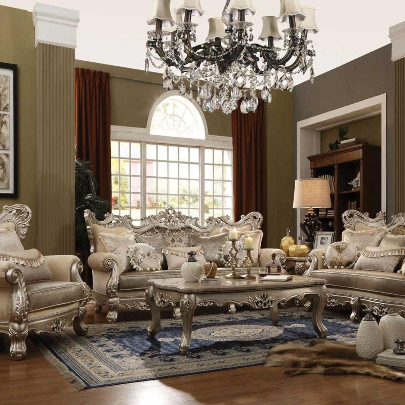 51040+51041 2PC SETS Ranita Collection Sofa + Loveseat