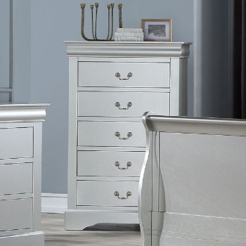 Louis Philippe III Chest in Platinum - Acme Furniture 26706
