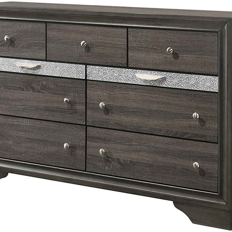 Naima Dresser in Gray - Acme Furniture 25975