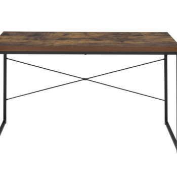 Bob Desk in Weathered Oak & Black - Acme Furniture 92396