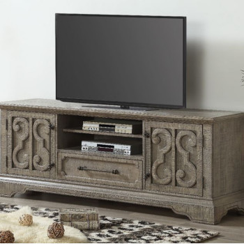 Artesia TV Stand in Salvaged Natural - Acme Furniture 91765