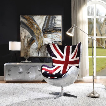 Brancaster TV Stand in Aluminum - Acme Furniture 91358