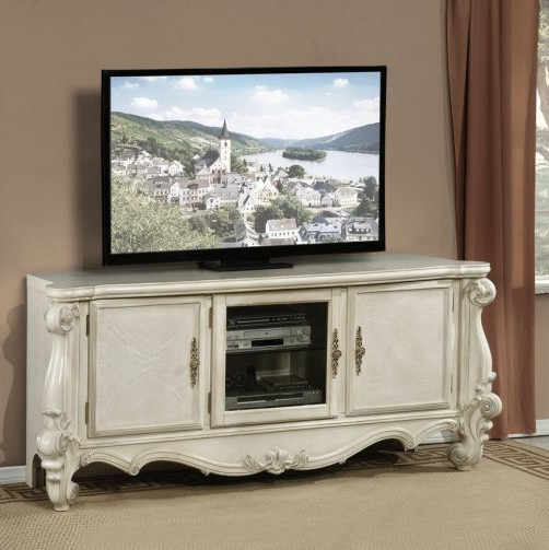 Versailles TV Console in Bone White - Acme Furniture 91324