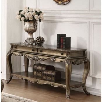 Ragenardus Sofa Table in Vintage Oak - Acme Furniture 86033