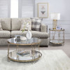 Zekera Coffee Table in Champagne & Mirrored - Acme Furniture 83940