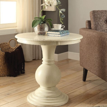 Alyx Accent Table in Antique White - Acme Furniture 82818