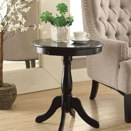 Alger Side Table in Black - Acme Furniture 82808
