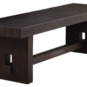Haddie Bench in Distressed Walnut - Acme Furniture 72213