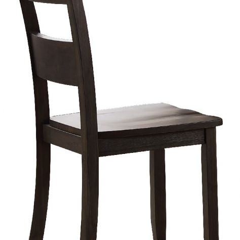 Haddie Side Chair in Distressed Walnut - Acme Furniture 72212