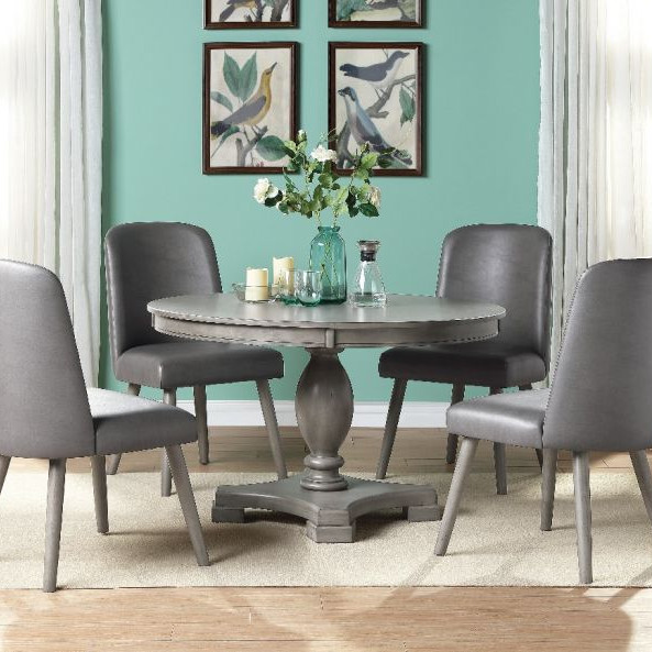 Waylon Dining Table in Gray Oak - Acme Furniture 72205