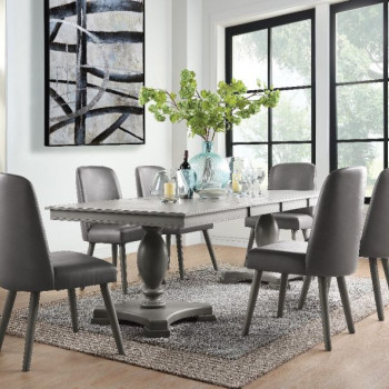 Waylon Dining Table in Gray Oak - Acme Furniture 72200