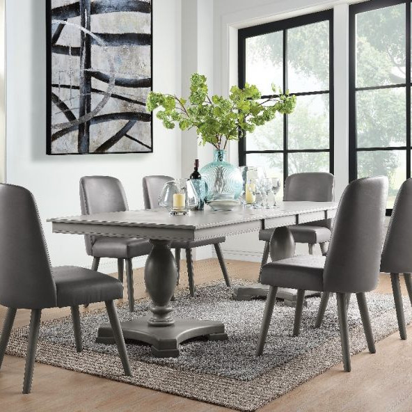 Waylon Dining Table in Gray Oak - Acme Furniture 72200