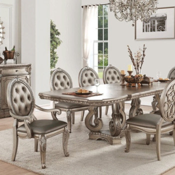 66920+66922*6+66923*2 9PC SETS Northville Dining Table + 6 Side Chairs + 2 Arm Chair