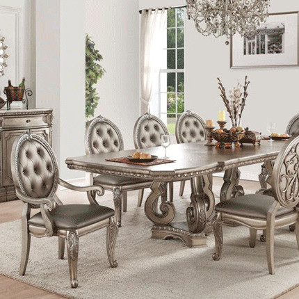 66920+66922*6+66923*2 9PC SETS Northville Dining Table + 6 Side Chairs + 2 Arm Chair