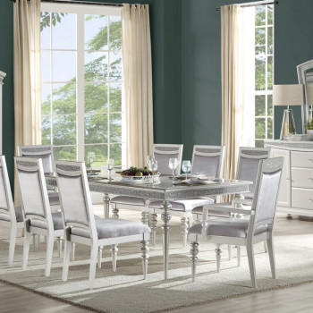 61800+61802*6+61803*2 9PC SETS Maverick Dining Table + 6 Side Chairs + 2 Arm Chairs