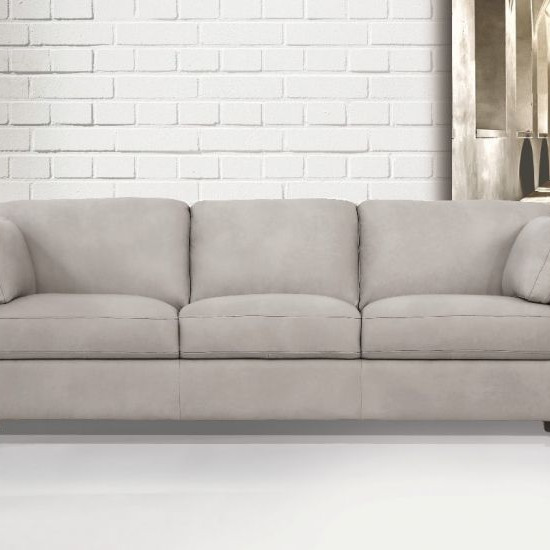 Matias Sofa in Dusty White Leather - Acme Furniture 55015
