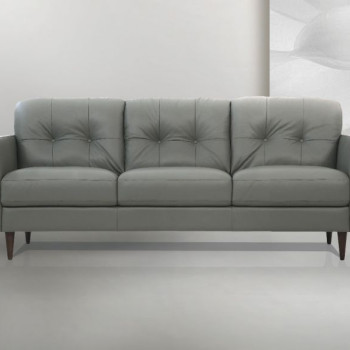 Radwan Sofa in Pesto Green Leather - Acme Furniture 54960