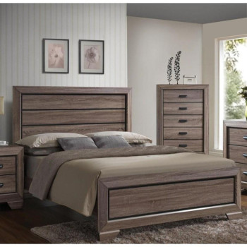 Lyndon 26017EK King Panel Bed