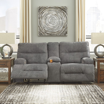 45302 Coombs DBL REC PWR Loveseat w/Console