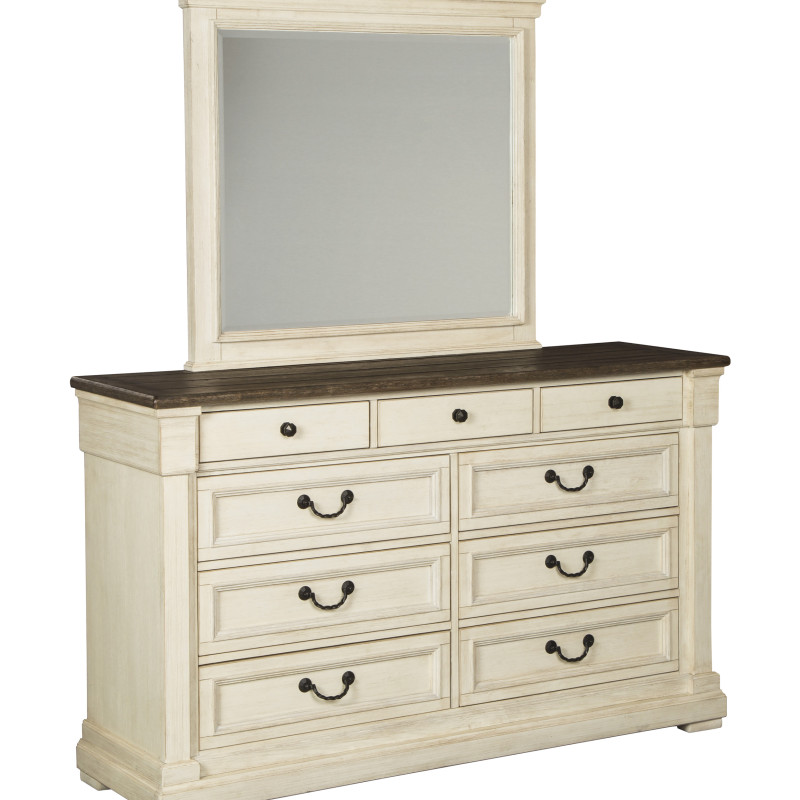 B647 Bolanburg Dresser + Bedroom Mirror