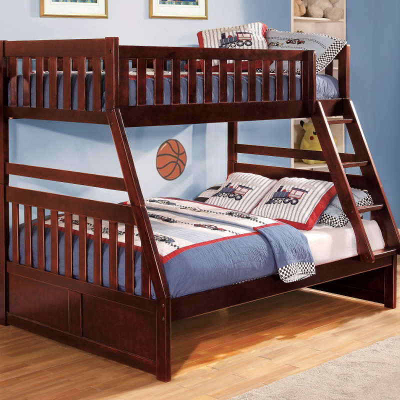 B2013TFDC-1* Twin/Full Bunk Bed Rowe