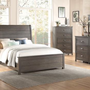 1923K-1CK* California King Sleigh Bed Hebron