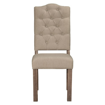 ORI-814-02 SC Fiji Weathered Grey Tufted Chair