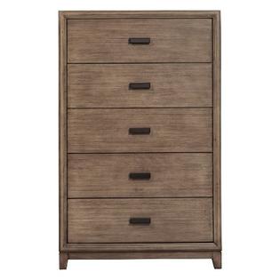 1800-05 Camilla Antique Gray 5-Drawer Chest