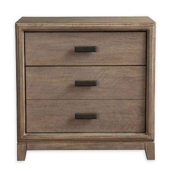 1800-02 Camilla Antique Gray 2-Drawer Nightstand