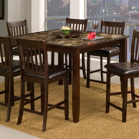 554-L PUB SET CAPITOLA 5 pc (Table, Chairs x 4)